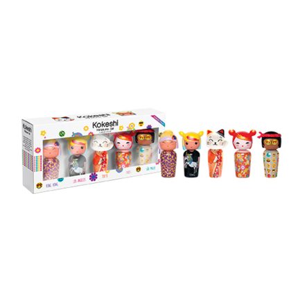 Kokeshi Miniatures set (5ml x5 )