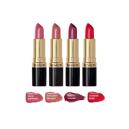 Revlon Superlustrous lipsticks (Set of 4)