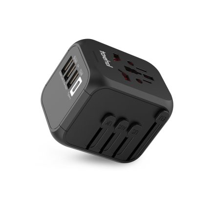 Travelmall 5.3A 4-USB Adaptor with USB  Type-C