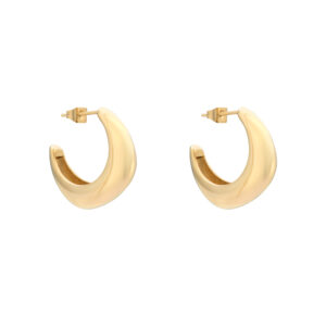 Belle and Beau Golden Luxe Hoops