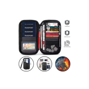 Ìfly Travel Wallet - BLACK